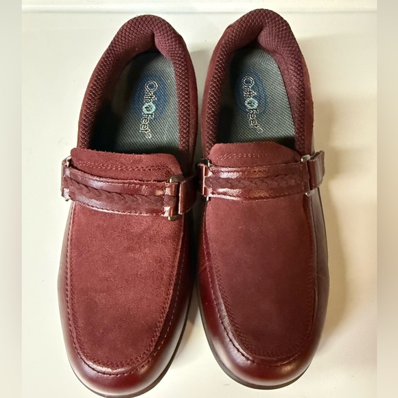 Orthofeet Women's Orthopedic Leather Chelsea Loafer size 8.5 D wide - Picture 3 of 10